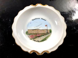 VTG Abilene Kansas Eisenhower Museum Souvenir Porcelain dish bowl - $13.37