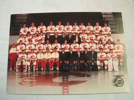 NHL 1991-92 Calgary Flames Team Picture Unused Postcard 75th Anniversary $4.99 - £4.01 GBP