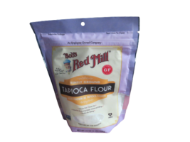 Bobs Red Mill Tapioca Flour 16 Oz Bag Gluten Grain Free New Sealed - $11.88
