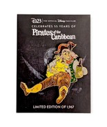 Pirates of the Caribbean Disney D23 Pin: Sleeping Pirate with Pig - £40.81 GBP