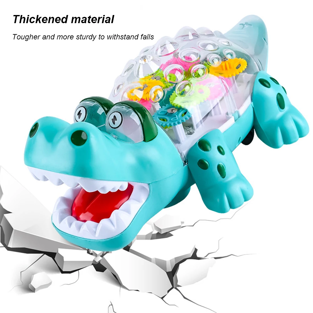 Early Development Toy BPA Free Electronic Crocodile Toys Best Gifts Alligator - £16.62 GBP