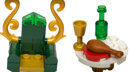 NEW Lego Marvel Loki Throne &amp; Feast Table Mini Sets - $12.30