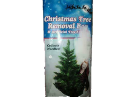 Ed&#39;s Variety Store Christmas Tree Plastic Disposable Removal Bag 90&quot; x 7... - £12.16 GBP