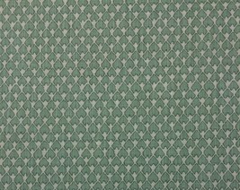 Ballard Designs Harper Sea Glass Green Broken Arrow Geometric Fabric By Yard - $12.99