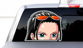 Anime One Piece Pirate Beauty Robin Straw - Vinyl Decal Truck Car Sticker Laptop - £3.18 GBP+