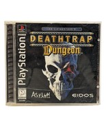 DEATHTRAP DUNGEON PS1 Sony PlayStation Black Label CIB W/Manual &amp; Reg. T... - €20,59 EUR
