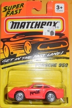 1994 Matchbox Super Fast Porsche 959 #51 Mint On Card - £3.14 GBP