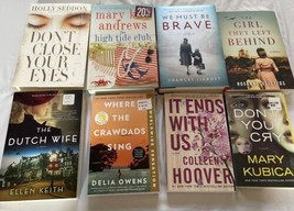 Lot of 8 Best Selling Books - Mixed Genres, And Authors - £18.41 GBP