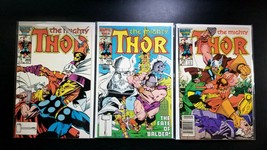 THREE Raw Marvel 1985 MIGHTY THOR #367 #368 &amp; #369 Balder Story - £11.32 GBP