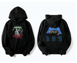 1988 Metallica And Justice For All Tour Hoodie Vintage Unisex Cotton - NEW - £29.37 GBP+