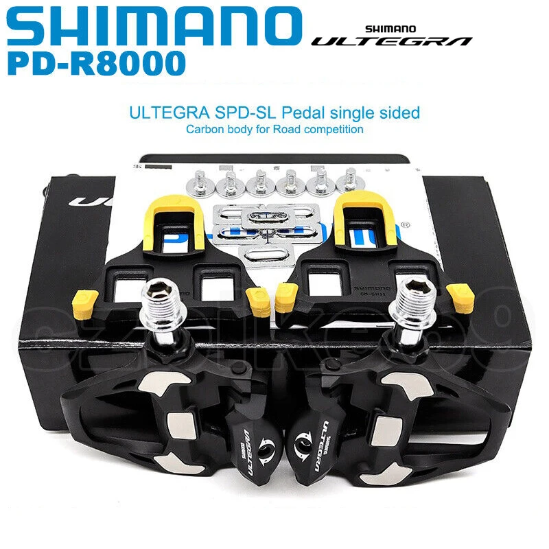 SHIMANO Ultegra R8000 Pedal  SPD SL Road Bike Pedal Platform PD-R8000 Ultrilight - £287.25 GBP