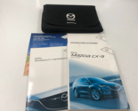 2014 Mazda CX-9 CX9 Owners Manual Handbook Set with Case OEM H01B44053 - $29.69
