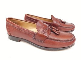 Men&#39;s Allen Edmonds Maxfield Slip On Loafers Dress Shoes Size 9.5 DBrown... - £55.91 GBP