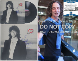 Kenny G Saxophonist signed autographed Duotones album vinyl proof Beckett COA - $247.49