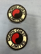 Lot Of 2 - North Coast Limited Railroad Patch 2&quot; Patches - £3.95 GBP