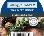 ☆☆YANKEE CANDLE WAX MELT TART SINGLES☆ Silver Sage and Pine, FREE SHIPPI... - £4.78 GBP