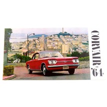 Chevrolet Corvair Monza 1964 Sales Brochure Pamplet From Dealer Collection - £10.35 GBP