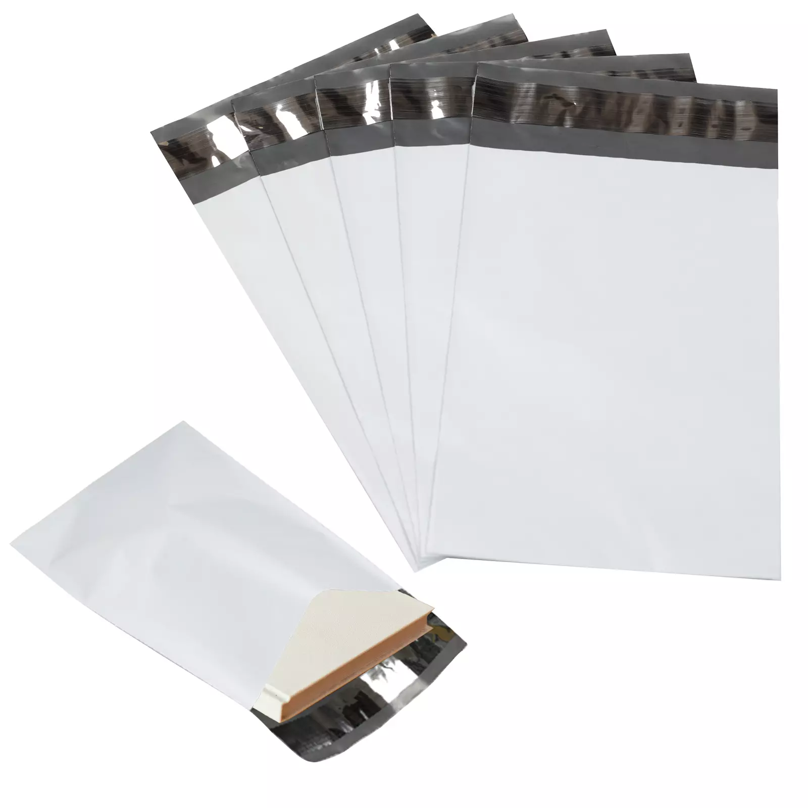 Poly Mailers Shipping Envelopes Self Sealing Plastic Mailing Bags 2 MIL ... - £39.82 GBP