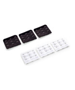 6-pack of Three-hook Bra Extenders - 3 black + 3 white - $141.97 MXN