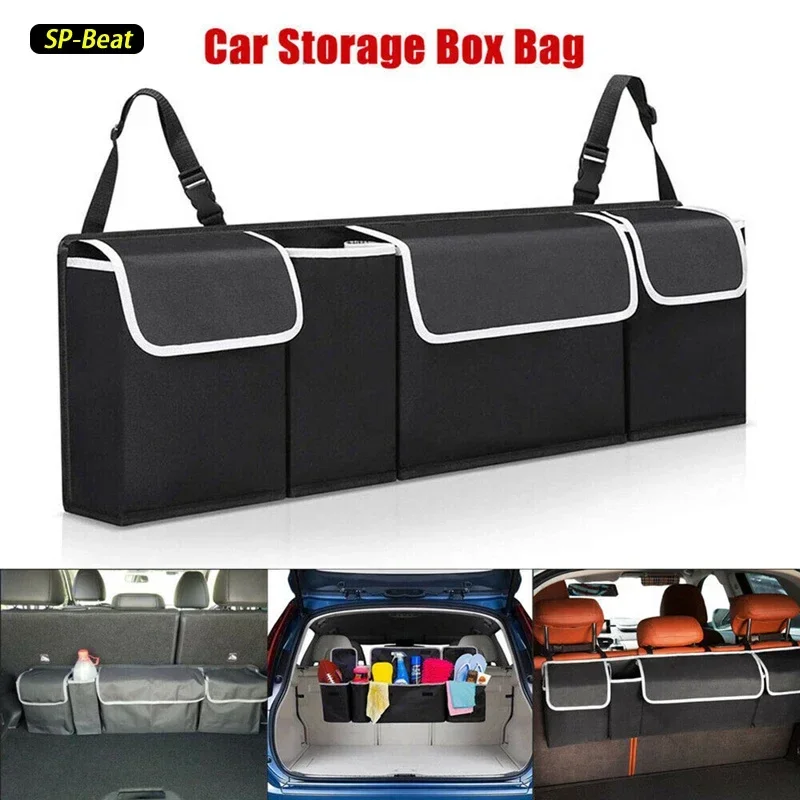 Car trunk storage bag foldable portable car trunk storage bag travel storage bag - £17.05 GBP