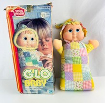 Vintage 1984  Hasbro Preschool Glo Baby 12&quot; Plush Doll &amp; Box 2 C Batt No... - £31.15 GBP