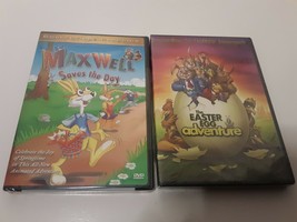 Two Children&#39;s Easter DVDs The Easter Egg Adventure Maxwell Saves The Day NEW !! - £6.32 GBP