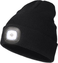 Yuntuo Led Beanie With The Light, Unisex Usb Rechargeable Headlamp Winter - $633.59 MXN