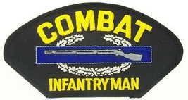 Army Combat Infantryman Soldier Embroidered Military Patch - £23.97 GBP