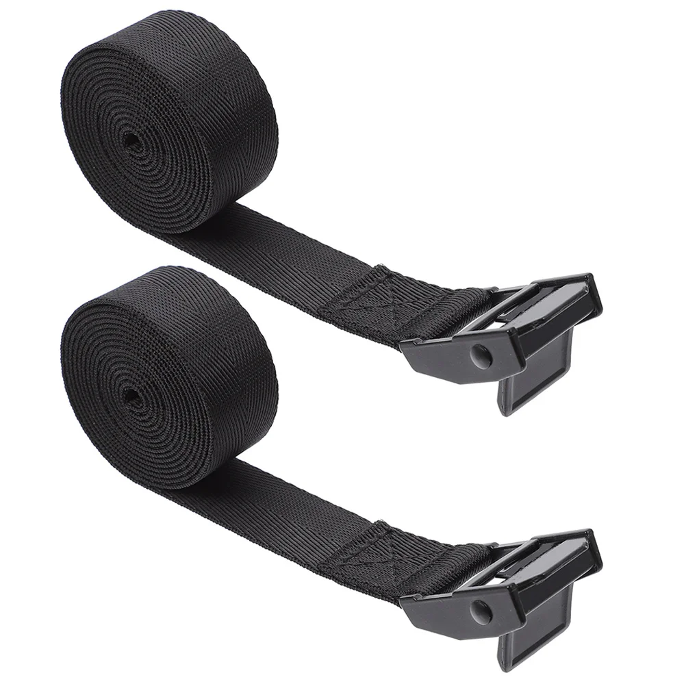 2pcs Adjustable Luggage Lashing Straps with Quick Release Buckle - Secure Carg - £14.82 GBP