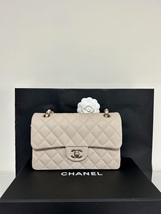 Guaranteed 100% AUTHENTIC CHANEL 2023 SMALL CAVIAR LEATHER DOUBLE FLAP G... - $14,999.00