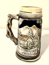 Wiesbaden Haus Vintage Beer Stein 8 Inch Tall Never Used But Been On Display - £16.23 GBP