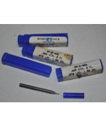x3 ROBB-JACK SR-2-028 .028&quot; Dia 2-Flute End Mill 0.078&quot; LOC .125&quot; Shank ... - €42,67 EUR