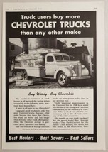 1940 Print Ad Chevrolet Farm Flat Bed Trucks Farmers Load Chickens - £11.95 GBP