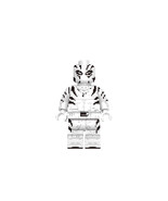 White Tiger Superhero Minifigure with Black Tiger Stripes - $4.89 CAD