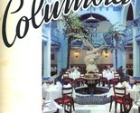 Columbia Gem of Spanish Restaurants Menu TAMPA Ybor City Florida 1960&#39;s - $59.41