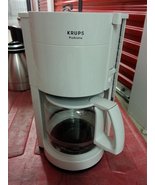 KRUPS ProAroma Type 453/ 12Cup Drip Coffee Maker/ White Color/ - £125.16 GBP
