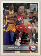 1992-93 Upper Deck Future Force Clarence Weatherspoon #P49 76ers - £5.37 GBP