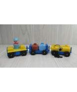 Fisher Price Little People Vintage airport blue yellow shuttle tram suit... - £19.46 GBP
