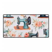 Watercolor Sewing Machines &amp; Floral Bouquets: Antique Feminine Minimalis... - $16.51+