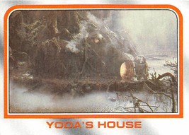 1980 Topps Star Wars ESB #61 Yoda&#39;s House Dagobah - £0.70 GBP