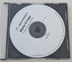 Motorola OEM Customer Programming Software Minitor IV Pager Ver. 1.8.1 C... - $39.59