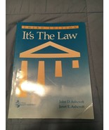 It’s The Law Third Edition Workbook - By John D. Ashcroft &amp; Janet E. Ash... - £8.99 GBP