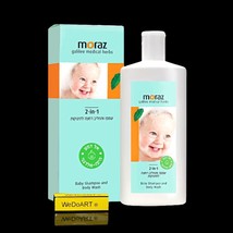 MORAZ- Non-Tear shampoo &amp; baby shower lotion 2 in 1 500 ml - $50.49