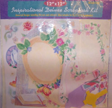 Inspirational Deluxe Scrapbook Page Kit Christian Cross Paper Stickers NEW - $11.64