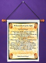 10 Commandments of Gun Safety - Personalized Wall Hanging (901-1) - £14.88 GBP