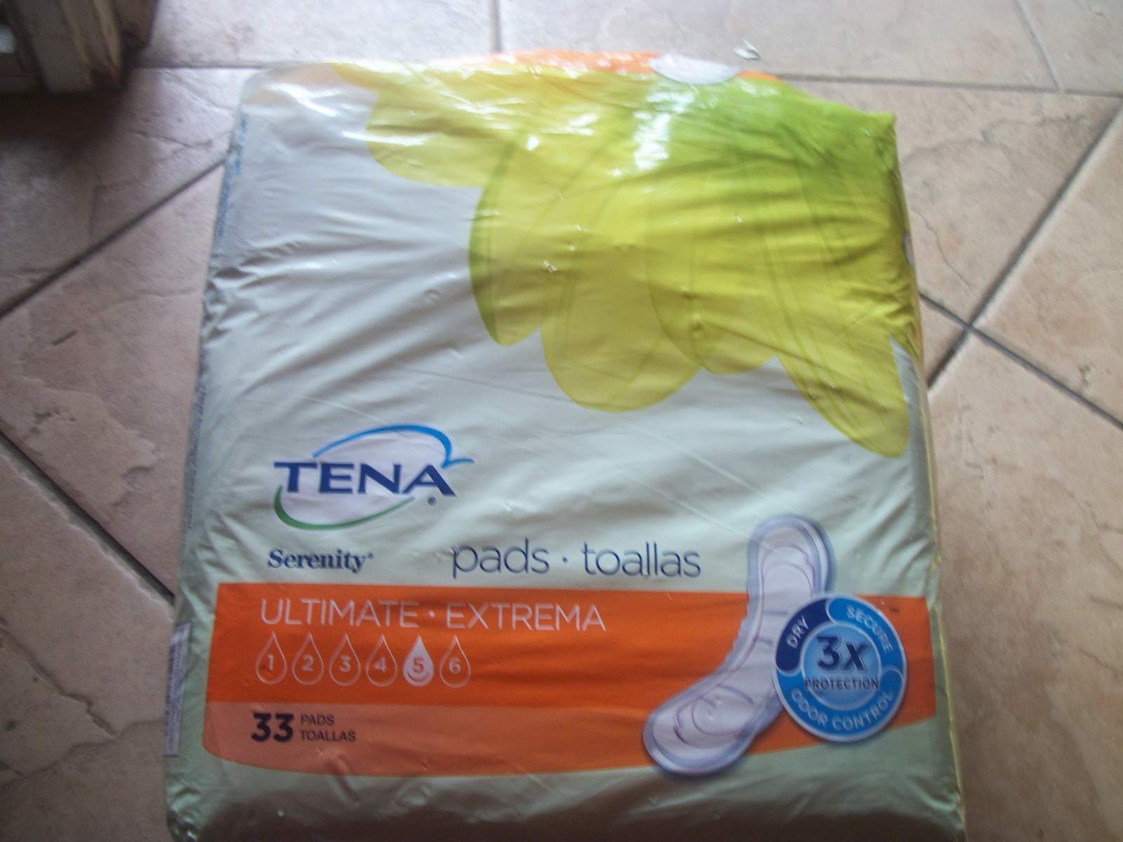 tena incontinent pads 32 count/ discounted 10% off today - $22.50