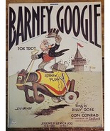Vtg 1923 Sheet Music - &quot;Barney Google&quot; - by Rose &amp; Conrad - Jerome H. Re... - £7.42 GBP