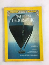 February 1977 National Geographic Magazine Longest Manned Balloon Flight Audubon - £7.97 GBP