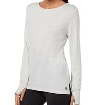 allbrand365 designer Womens Long Sleeve Lace Up Back T-Shirt,White,Small - £31.53 GBP