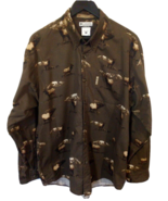 Columbia Sports Casual Long Sleeve Brown Shirt Men&#39;s L Hunting Season  B... - £8.98 GBP